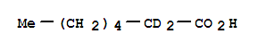 庚酸-D2结构式_64118-38-3结构式