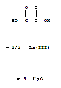 草酸镧结构式_6451-21-4结构式