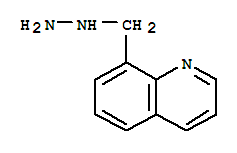1-((喹啉-8-基)甲基)肼结构式_64821-23-4结构式