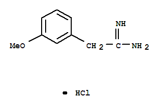 2-(3-Methoxy-phenyl)-acetamidine Structure,6487-98-5Structure