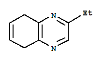 2-乙基-5,8-二氢喹噁啉结构式_65129-01-3结构式