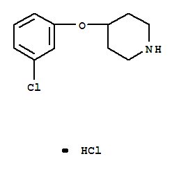 4-(3-Chlorophenoxy)piperidine hydrochloride Structure,65367-99-9Structure
