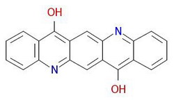 5,12-二氢喹啉并[2,3-b]吖啶-7,14-二酮结构式_65381-35-3结构式