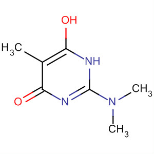 2-二甲氨基-4,6-二羟基-5-甲基嘧啶结构式_65399-50-0结构式