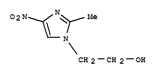 2-(2-Methyl-4-nitro-imidazol-1-yl)-ethanol Structure,705-19-1Structure