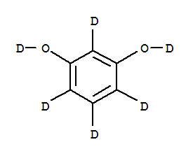 间苯二酚-D6氘代结构式_70938-00-0结构式
