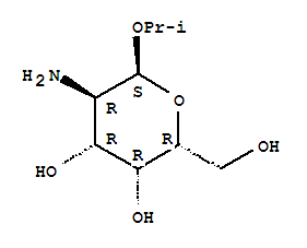(9ci)-1-甲基乙基 2-氨基-2-脱氧-Alpha-d-半乳糖吡喃糖苷结构式_710936-27-9结构式
