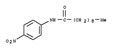 N-癸酰基-p-硝基苯胺结构式_72298-63-6结构式