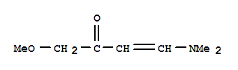 (9ci)-4-(二甲基氨基)-1-甲氧基-3-丁烯-2-酮结构式_727383-36-0结构式