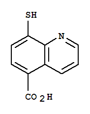8-疏基-5-喹啉羧酸(9ci)结构式_732219-03-3结构式