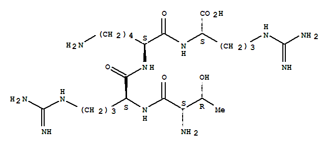 反-肯特四肽结构式_73430-00-9结构式