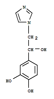 (9ci)-4-[1-羟基-2-(1H-咪唑-1-基)乙基]-1,2-苯二醇结构式_736089-35-3结构式