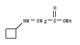 Glycine, n-cyclobutyl-, ethyl ester (9ci) Structure,742015-31-2Structure