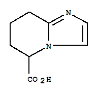 (9ci)-5,6,7,8-四氢-咪唑并[1,2-a]吡啶-5-羧酸结构式_74268-14-7结构式