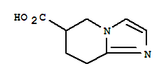 (9ci)-5,6,7,8-四氢-咪唑并[1,2-a]吡啶-6-羧酸结构式_744171-82-2结构式