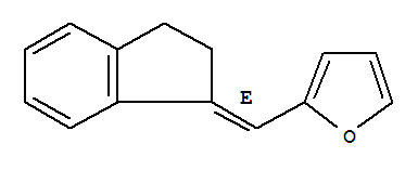 (9ci)-2-[(e)-(2,3-二氢-1H-茚-1-基)甲基]-呋喃结构式_744232-68-6结构式
