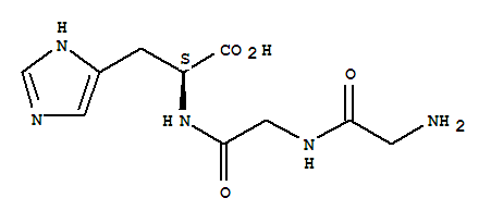 甘氨酰基甘氨酰基-L-组氨酸结构式_7451-76-5结构式