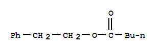 苯基乙基戊酸酯结构式_7460-74-4结构式