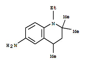 (9ci)-1-乙基-1,2,3,4-四氢-2,2,4-三甲基-6-喹啉胺结构式_747369-54-6结构式