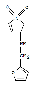 (9ci)-n-(2,3-二氢-1,1-二氧化物-3-噻吩)-2-呋喃甲胺结构式_747405-58-9结构式