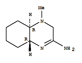 反式-(9ci)-3,4,4a,5,6,7,8,8a-八氢-4-甲基-2-喹噁啉胺结构式_749827-75-6结构式