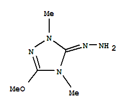 (9ci)-2,4-二氢-5-甲氧基-2,4-二甲基-,肼酮3H-1,2,4-噻唑-3-酮结构式_754201-49-5结构式