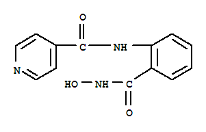 (9ci)-n-[2-[(羟基氨基)羰基]苯基]-4-吡啶羧酰胺结构式_754972-10-6结构式