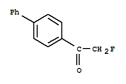 (9ci)-1-[1,1-联苯]-4-基-2-氟-乙酮结构式_75524-55-9结构式