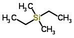 二甲基二乙基硅烷结构式_756-81-0结构式