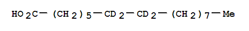 十六烷酸-D4结构式_75736-49-1结构式