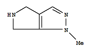 1,4,5,6-四氢-1-甲基吡咯并[3,4-c]吡唑结构式_762233-62-5结构式