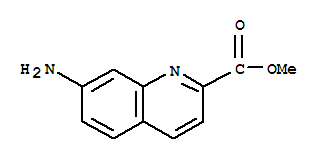 2-Quinolinecarboxylicacid,7-amino-,methylester(9ci) Structure,766485-24-9Structure