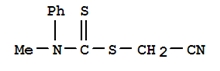 2-氰基甲基-N-甲基-N-苯基二硫代氨基甲酸酯结构式_76926-16-4结构式