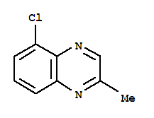 5-氯-2-甲基-喹噁啉结构式_76982-24-6结构式