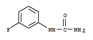 (3-氟苯基)-脲结构式_770-19-4结构式