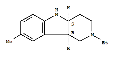 顺式-(9ci)-2-乙基-2,3,4,4a,5,9b-六氢-8-甲基-,1H-吡啶并[4,3-b]吲哚结构式_770658-12-3结构式