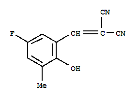(9ci)-[(5-氟-2-羟基-3-甲基苯基)亚甲基]-丙二腈结构式_771558-34-0结构式
