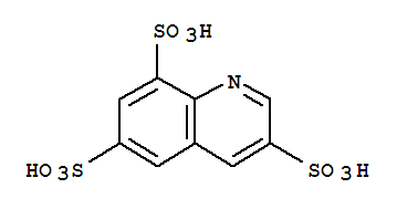3,6,8-Quinolinetrisulfonic acid Structure,774143-07-6Structure