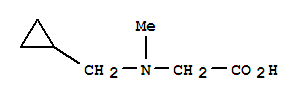 Glycine, n-(cyclopropylmethyl)-n-methyl-(9ci) Structure,774595-84-5Structure