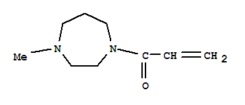 (9ci)-六氢-1-甲基-4-(1-氧代-2-丙烯基)-1H-1,4-二氮杂卓结构式_775288-08-9结构式
