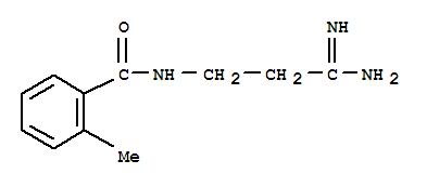 (9ci)-n-(3-氨基-3-亚氨基丙基)-2-甲基-苯甲酰胺结构式_775530-71-7结构式