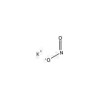 亚硝酸钾结构式_7758-09-0结构式
