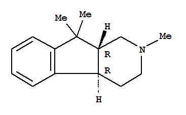 反式-(9ci)-2,3,4,4a,9,9a-六氢-2,9,9-三甲基-1H-茚并[2,1-c]吡啶结构式_776999-41-8结构式