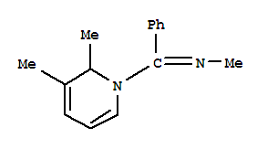 (9ci)-1,2-二氢-2,3-二甲基-1-[(甲基亚氨基)苯基甲基]-吡啶结构式_777944-43-1结构式