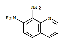 7,8-喹啉二胺(9ci)结构式_78105-42-7结构式