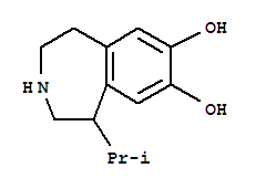 (9ci)-2,3,4,5-四氢-1-(1-甲基乙基)-1H-3-苯氮杂卓-7,8-二醇结构式_786614-84-4结构式
