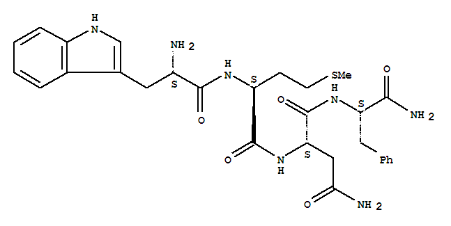 H-trp-met-asn-phe-nh2 Structure,78758-93-7Structure