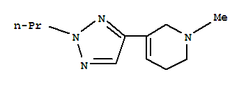 (9CI)-1,2,3,6-四氢-1-甲基-5-(2-丙基-2H-1,2,3-噻唑-4-基)-吡啶结构式_790182-60-4结构式