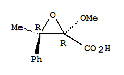反式-(9ci)-2-甲氧基-3-甲基-3-苯基-环氧乙烷羧酸结构式_791532-50-8结构式