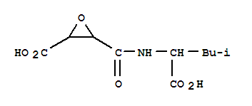 (9ci)-3-[[(1-羧基-3-甲基丁基)氨基]羰基]-环氧乙烷羧酸结构式_791730-19-3结构式